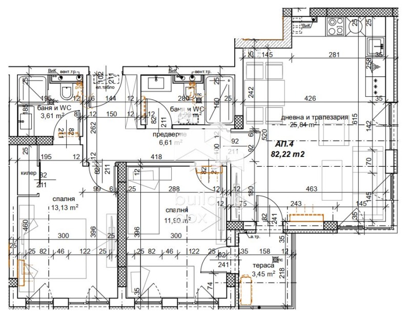 Продава  3-стаен град Пловдив , Христо Смирненски , 138 кв.м | 63723192 - изображение [10]