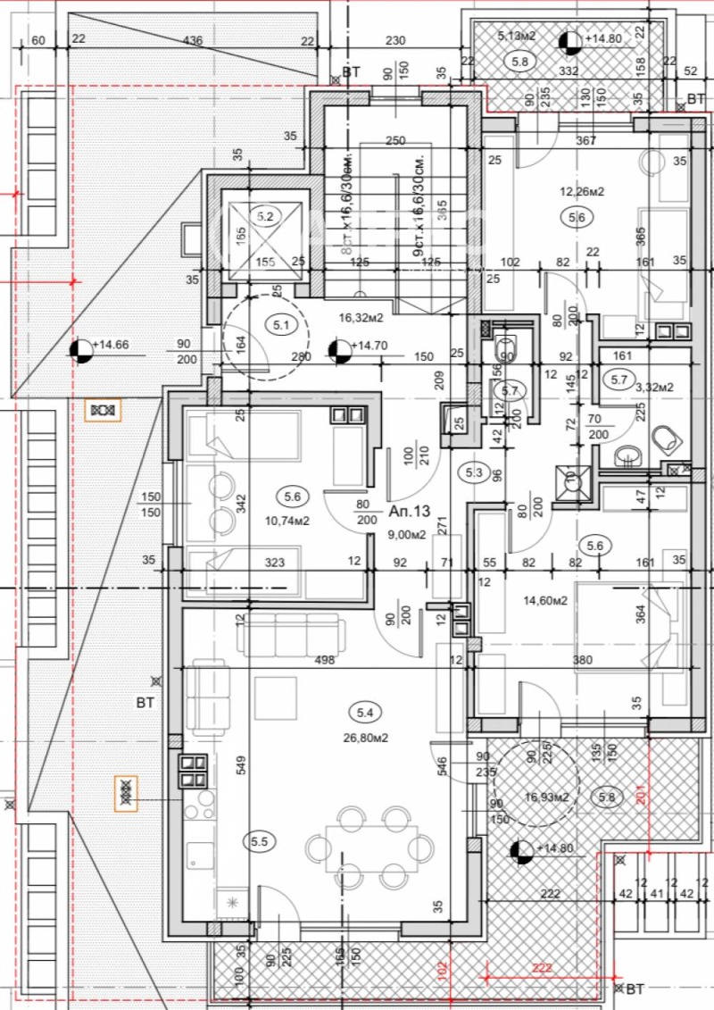 Продава МНОГОСТАЕН, гр. София, Малинова долина, снимка 2 - Апартаменти - 52931880