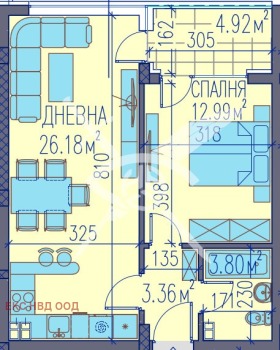 2-стаен град Пловдив, Изгрев 1