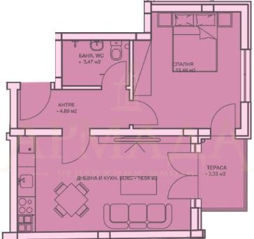 For Sale  1 bedroom Plovdiv , Tsentar , 70 sq.m | 24567104