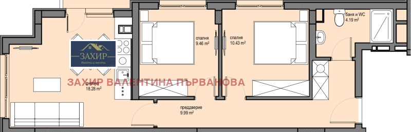 Продава 3-СТАЕН, гр. София, Красна поляна 2, снимка 1 - Aпартаменти - 47496239