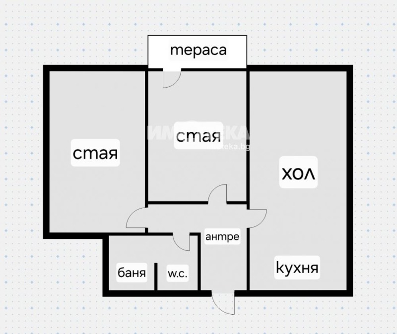 Продава 3-СТАЕН, гр. София, Център, снимка 3 - Aпартаменти - 48251293