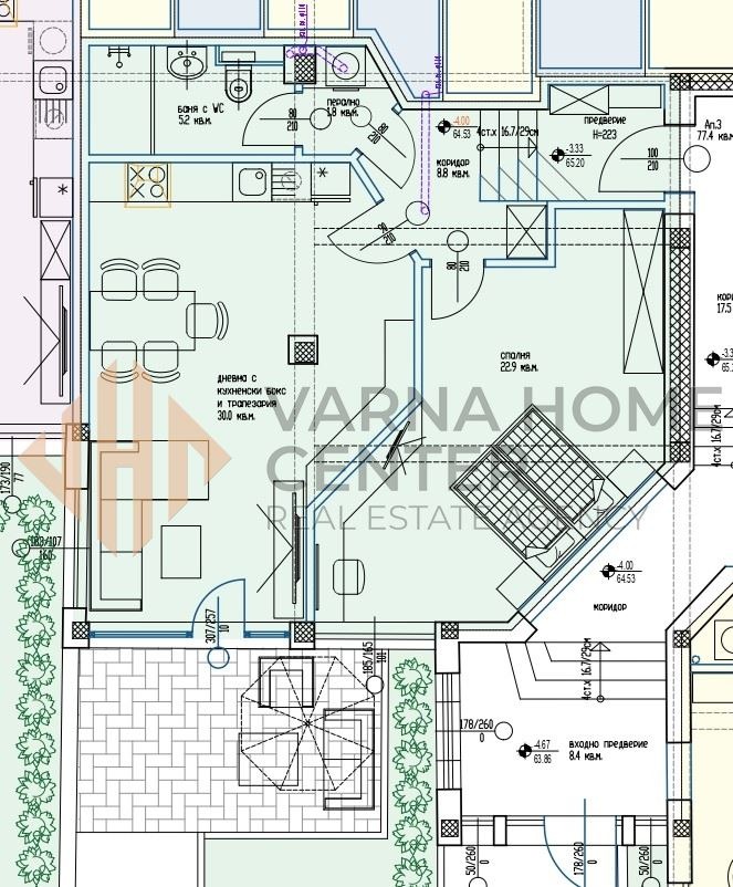 Продаја  3 спаваће собе Варна , м-т Евксиноград , 181 м2 | 22481501 - слика [4]