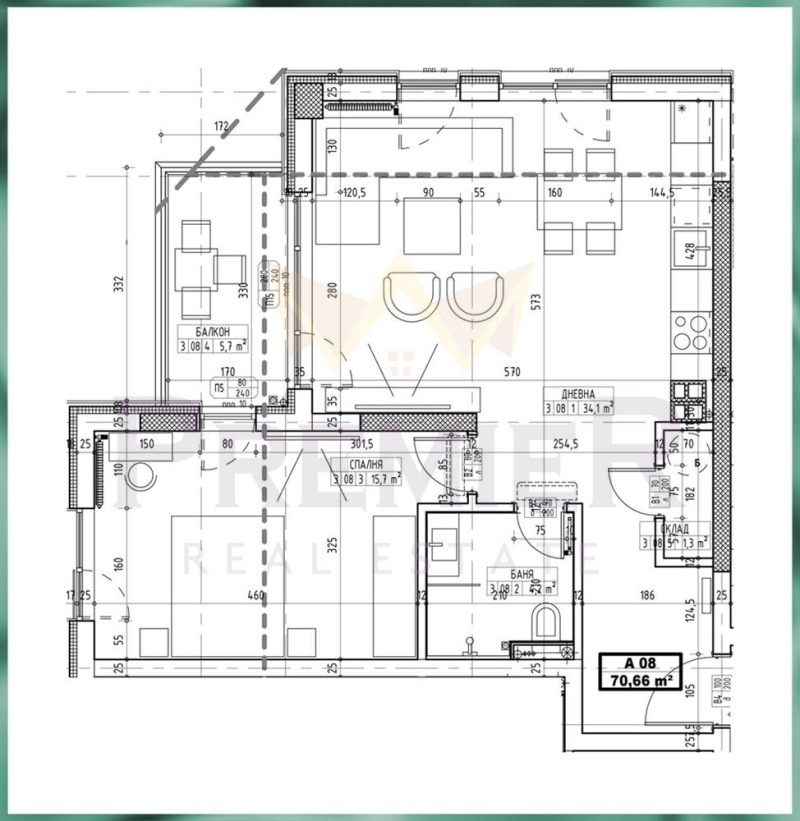 En venta  1 dormitorio Sofia , Razsadnika , 82 metros cuadrados | 34269986 - imagen [13]