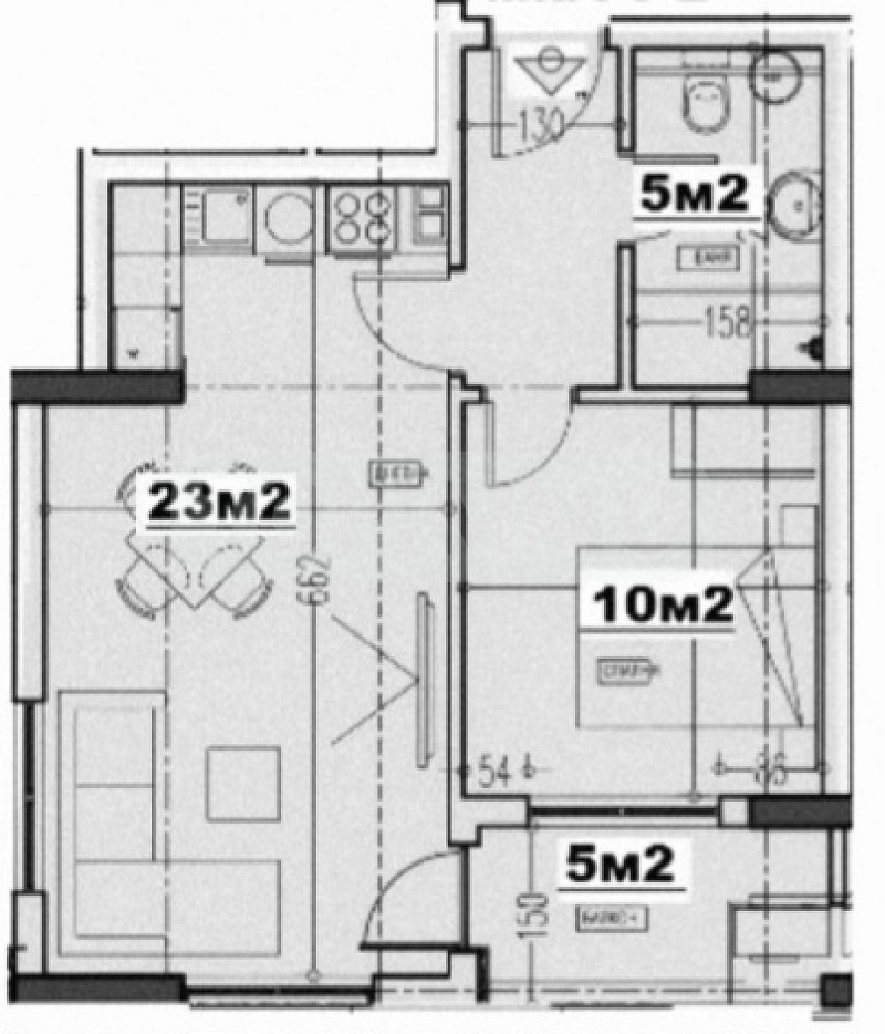 Продается  1 спальня Варна , Левски 2 , 59 кв.м | 82550010 - изображение [6]