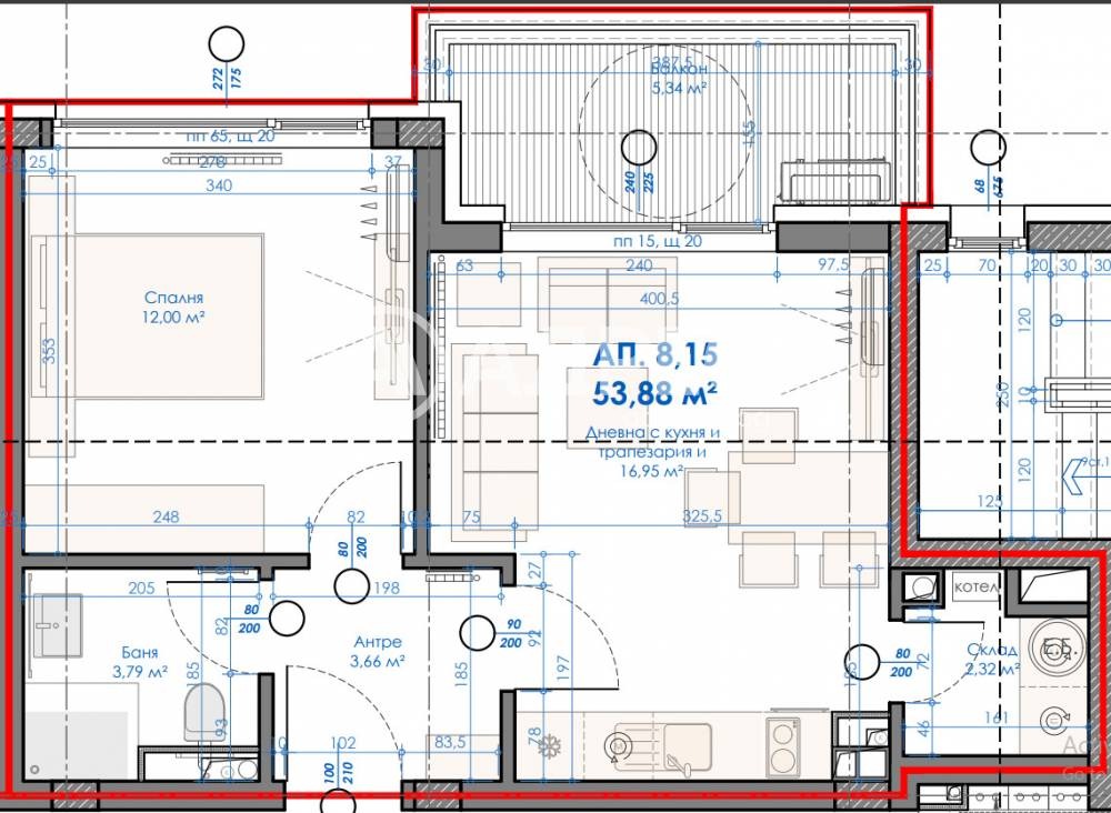 Продава 2-СТАЕН, гр. София, Витоша, снимка 4 - Апартаменти - 56473584