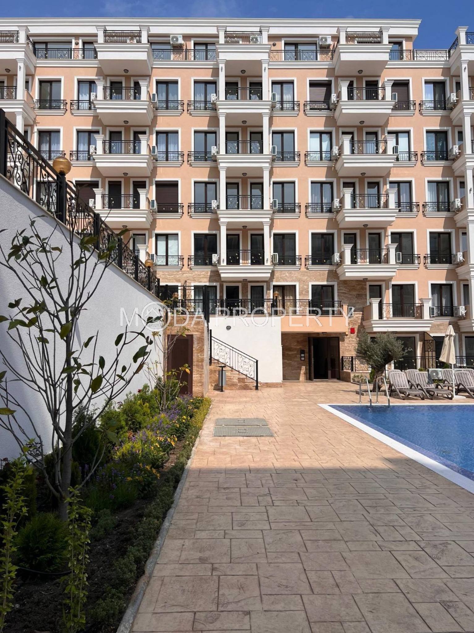 Продава 2-СТАЕН, гр. Свети Влас, област Бургас, снимка 2 - Апартаменти - 55850624