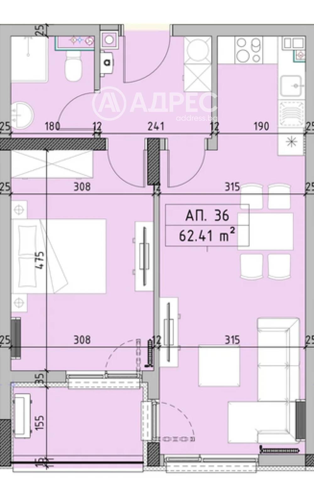 Продава 2-СТАЕН, гр. София, Малинова долина, снимка 4 - Апартаменти - 56720744