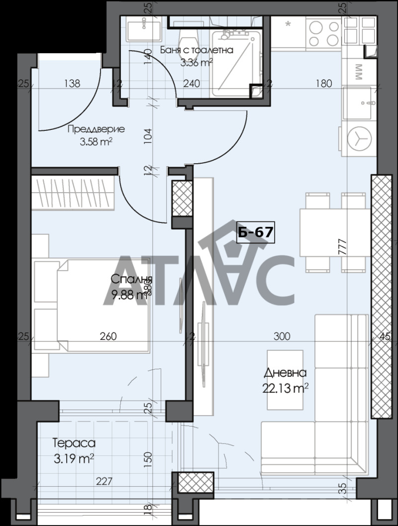 Продава 2-СТАЕН, гр. Пловдив, Гагарин