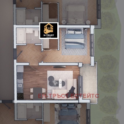 Продава 2-СТАЕН, гр. София, Дружба 2