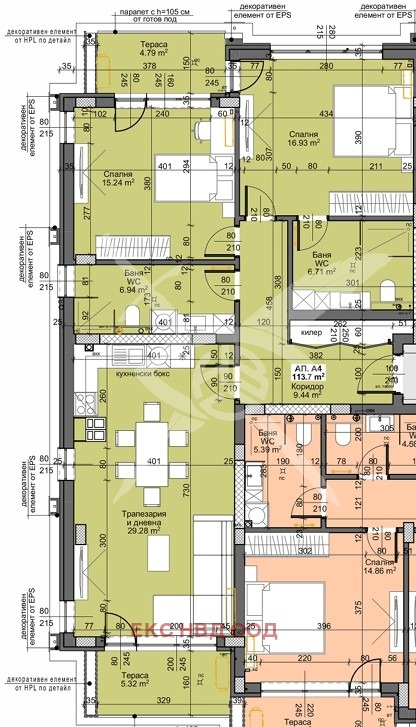 Zu verkaufen  2 Schlafzimmer Plowdiw , Ostromila , 130 qm | 34781565