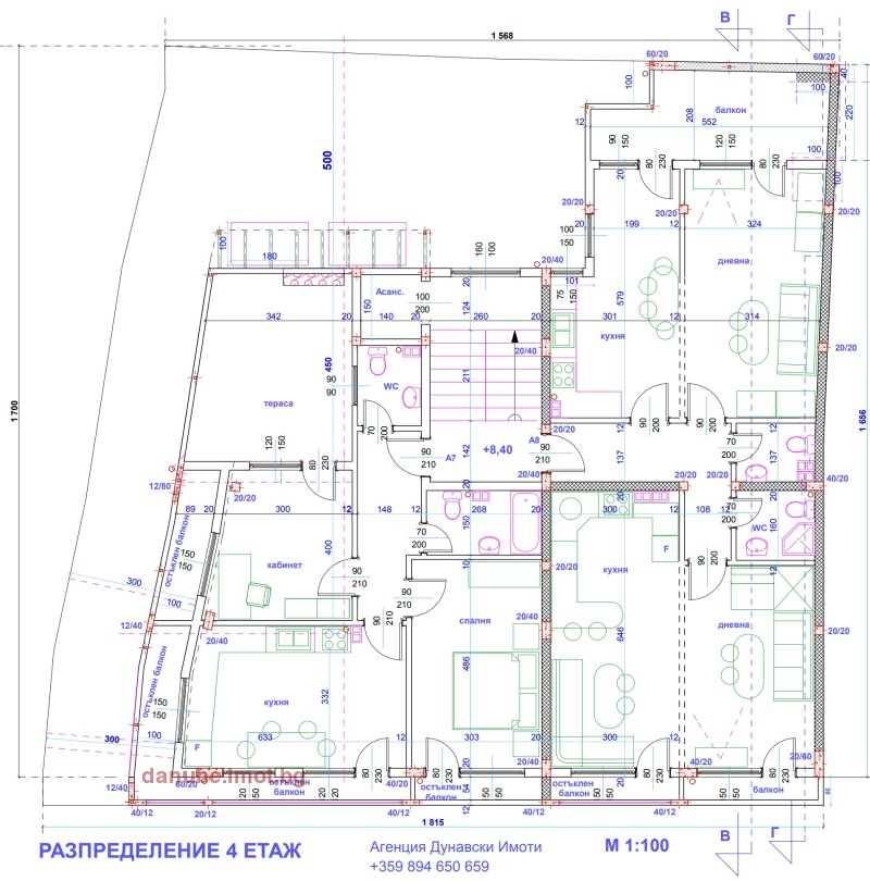 Продава МЕЗОНЕТ, гр. Русе, Център, снимка 4 - Aпартаменти - 49404619