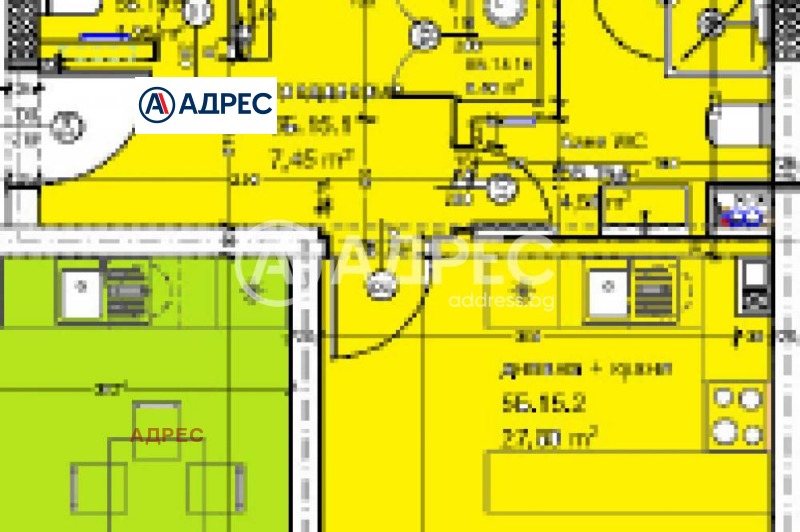 Продава 3-СТАЕН в град Варна, Кайсиева градина - 103 кв.м / 133 250 € » 260 614.35 лв., АДРЕС