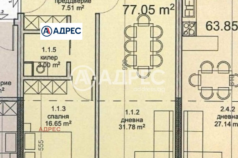 Продава 2-СТАЕН, гр. Варна, Владислав Варненчик 1, снимка 3 - Апартаменти - 53204196