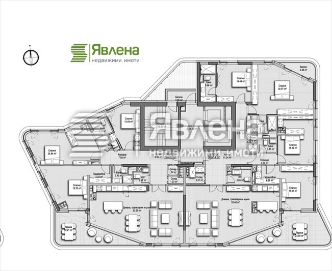 Продава МНОГОСТАЕН, гр. София, Витоша, снимка 3 - Апартаменти - 52958752