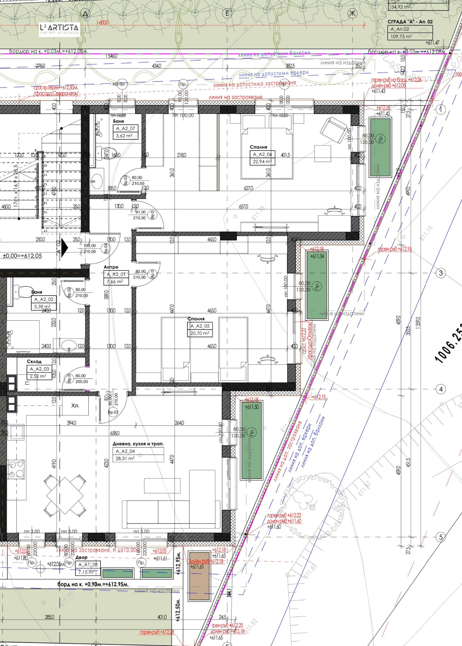 Продава 3-СТАЕН, гр. София, Манастирски ливади, снимка 2 - Апартаменти - 54925498