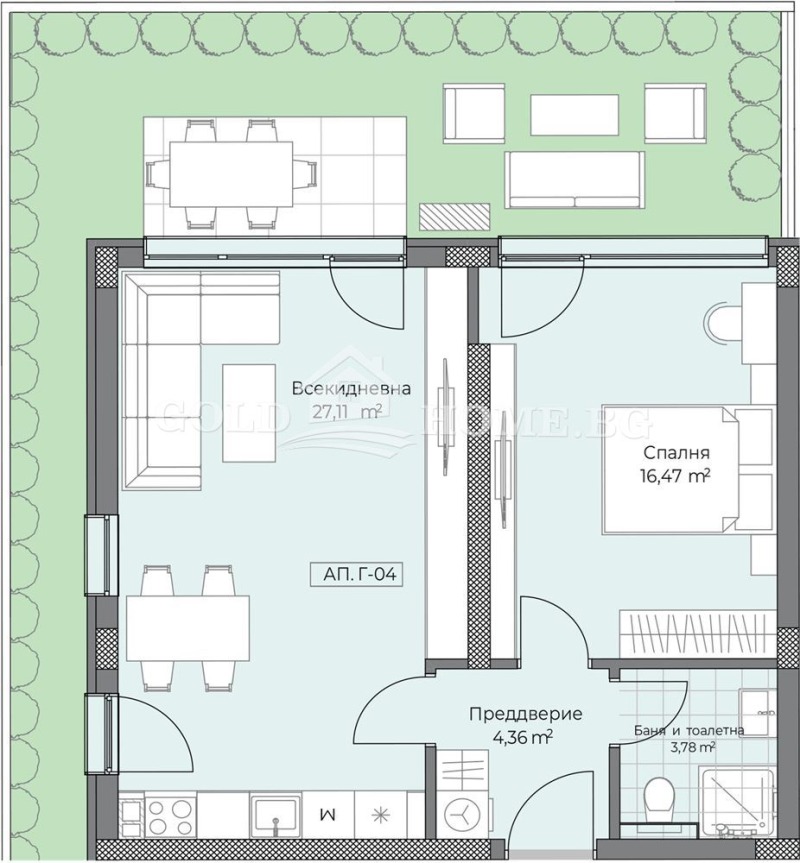 Продава 2-СТАЕН, гр. Пловдив, Остромила, снимка 7 - Aпартаменти - 48990147