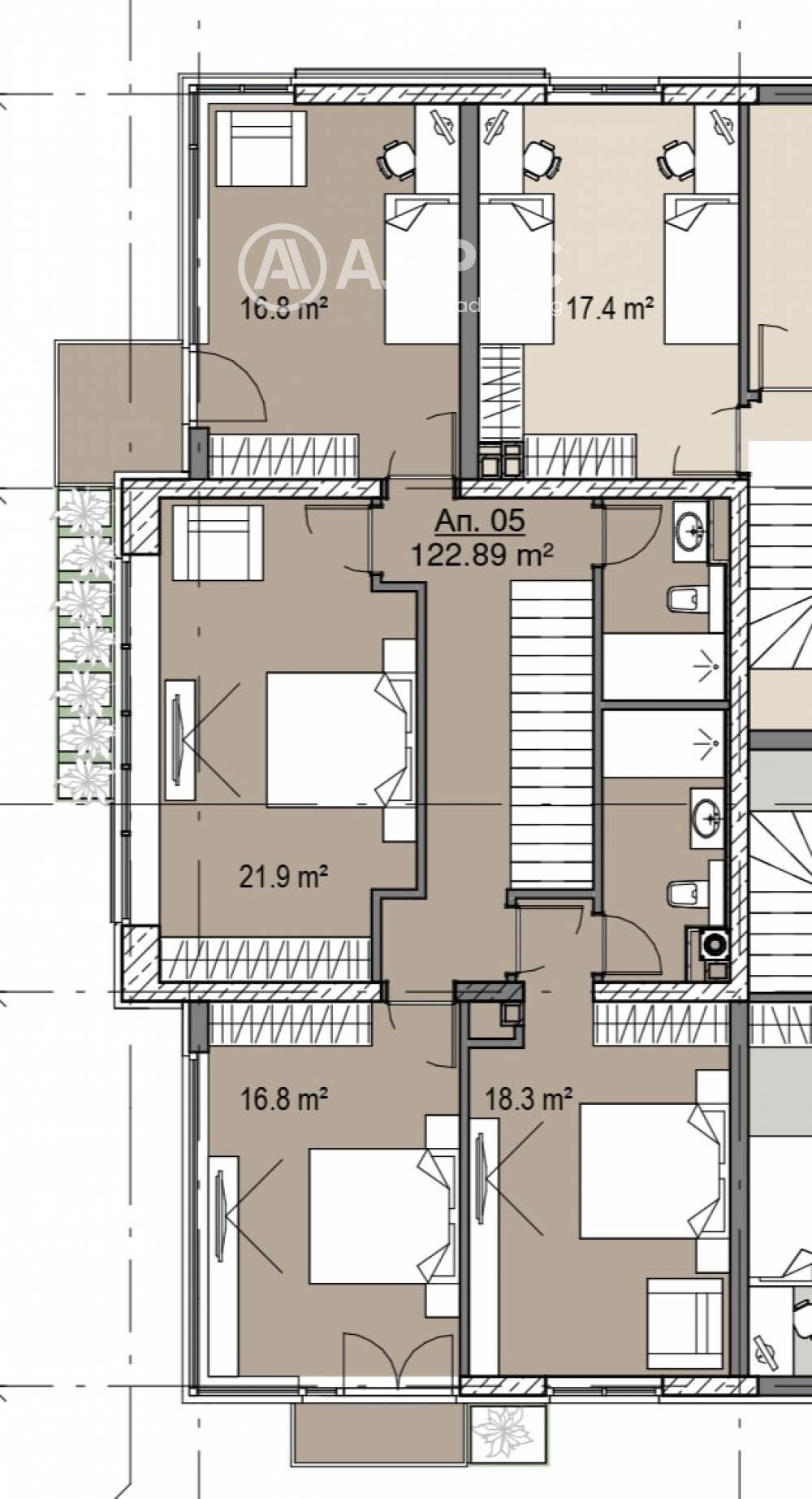 Продава МНОГОСТАЕН, гр. София, Кръстова вада, снимка 2 - Апартаменти - 54604154
