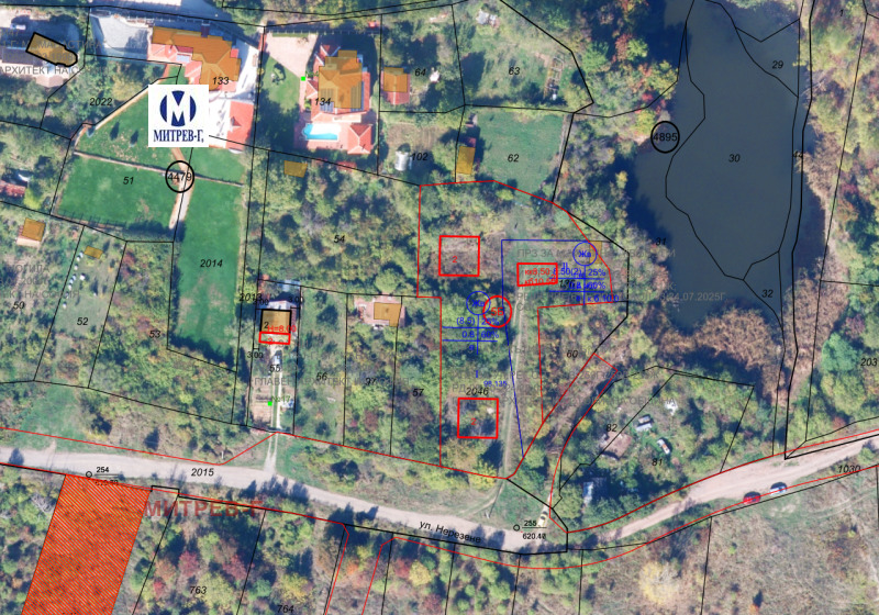 Продава ПАРЦЕЛ в град София, с. Кътина - 697 кв.м / 38 000 € » 74 321.54 лв., МИТРЕВ-Г