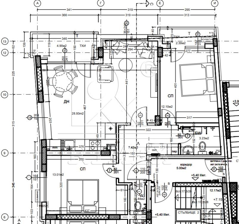 Eladó  2 hálószobás Plovdiv , Karsijaka , 104 négyzetméter | 54712250 - kép [3]