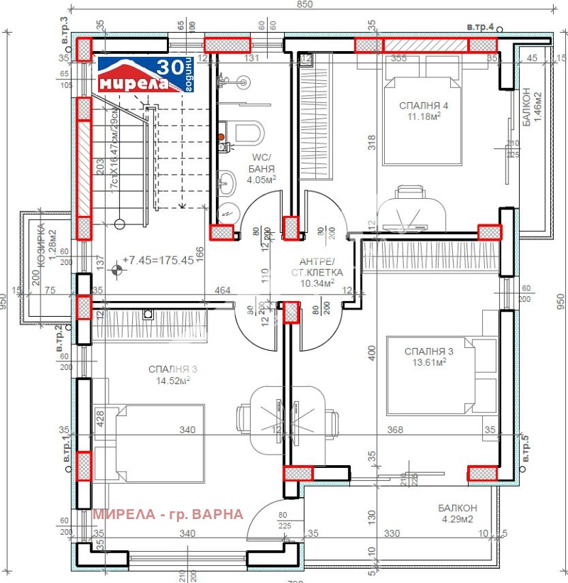 Продава  Къща град Варна , Възраждане 2 , 179 кв.м | 80066735 - изображение [4]