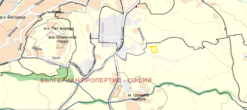 Продава ПАРЦЕЛ, гр. София, с. Бистрица, снимка 13 - Парцели - 52708678