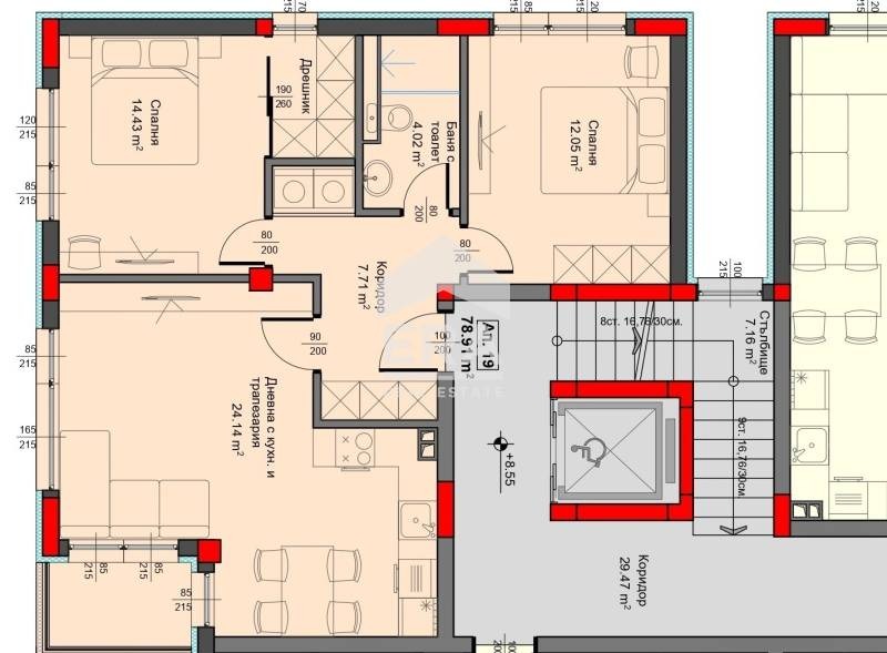 Продава 3-СТАЕН, гр. Варна, Аспарухово, снимка 10 - Апартаменти - 54508595