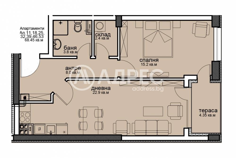 Продава 2-СТАЕН, гр. София, Витоша, снимка 4 - Апартаменти - 55365141