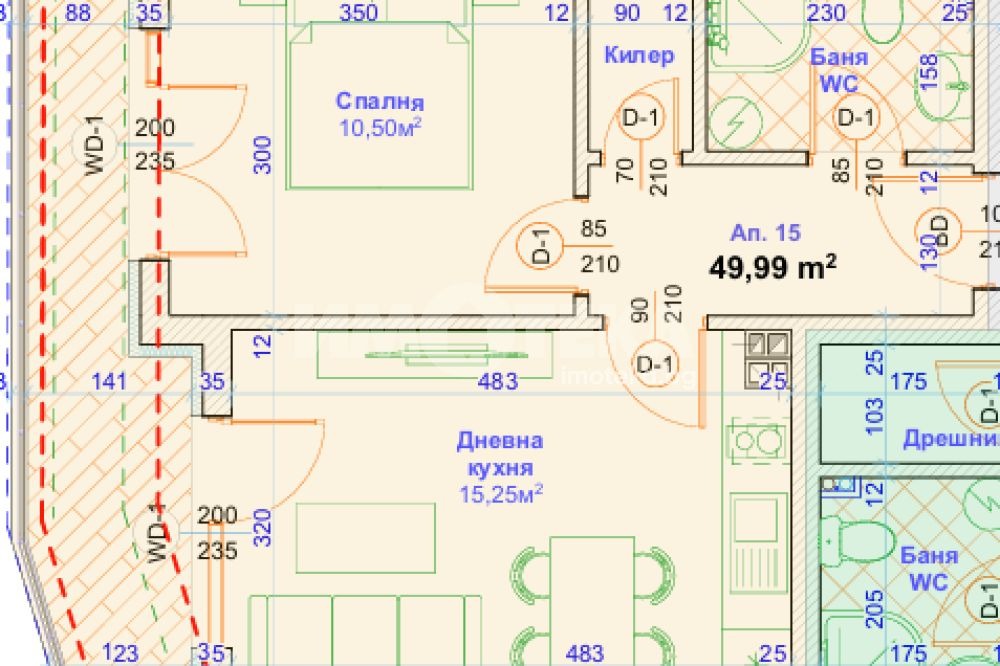 Продава 2-СТАЕН, гр. Варна, Възраждане 1, снимка 6 - Апартаменти - 55527535