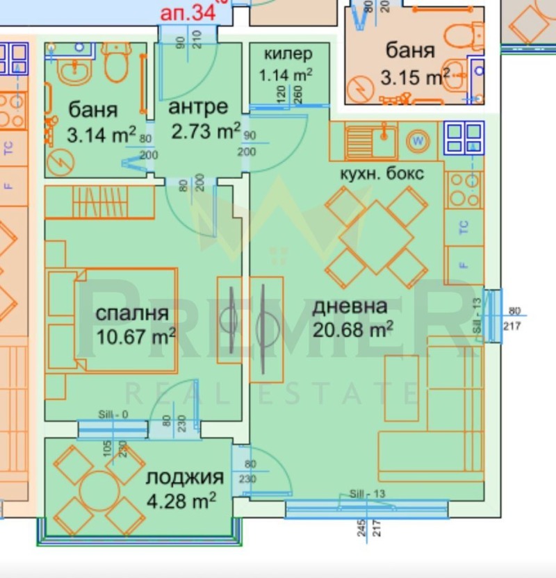 Продава 2-СТАЕН, гр. Варна, Възраждане 3, снимка 9 - Aпартаменти - 47715749