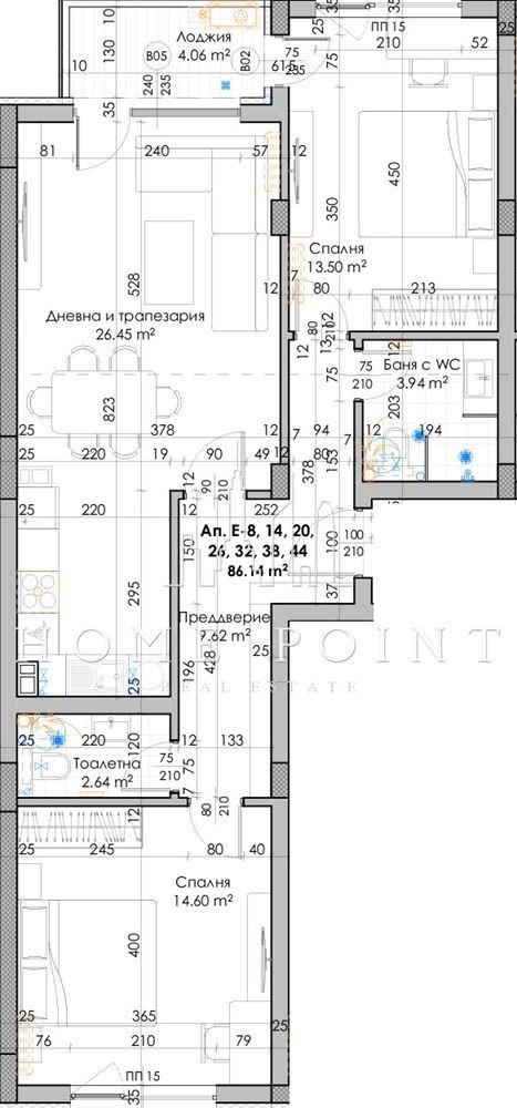 Продава  3-стаен град Пловдив , Въстанически , 104 кв.м | 65414197 - изображение [5]