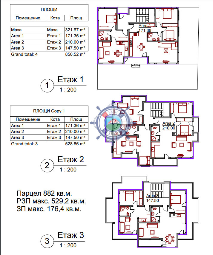 Продается  Дом Варна , м-т Ален мак , 850 кв.м | 79873847 - изображение [8]