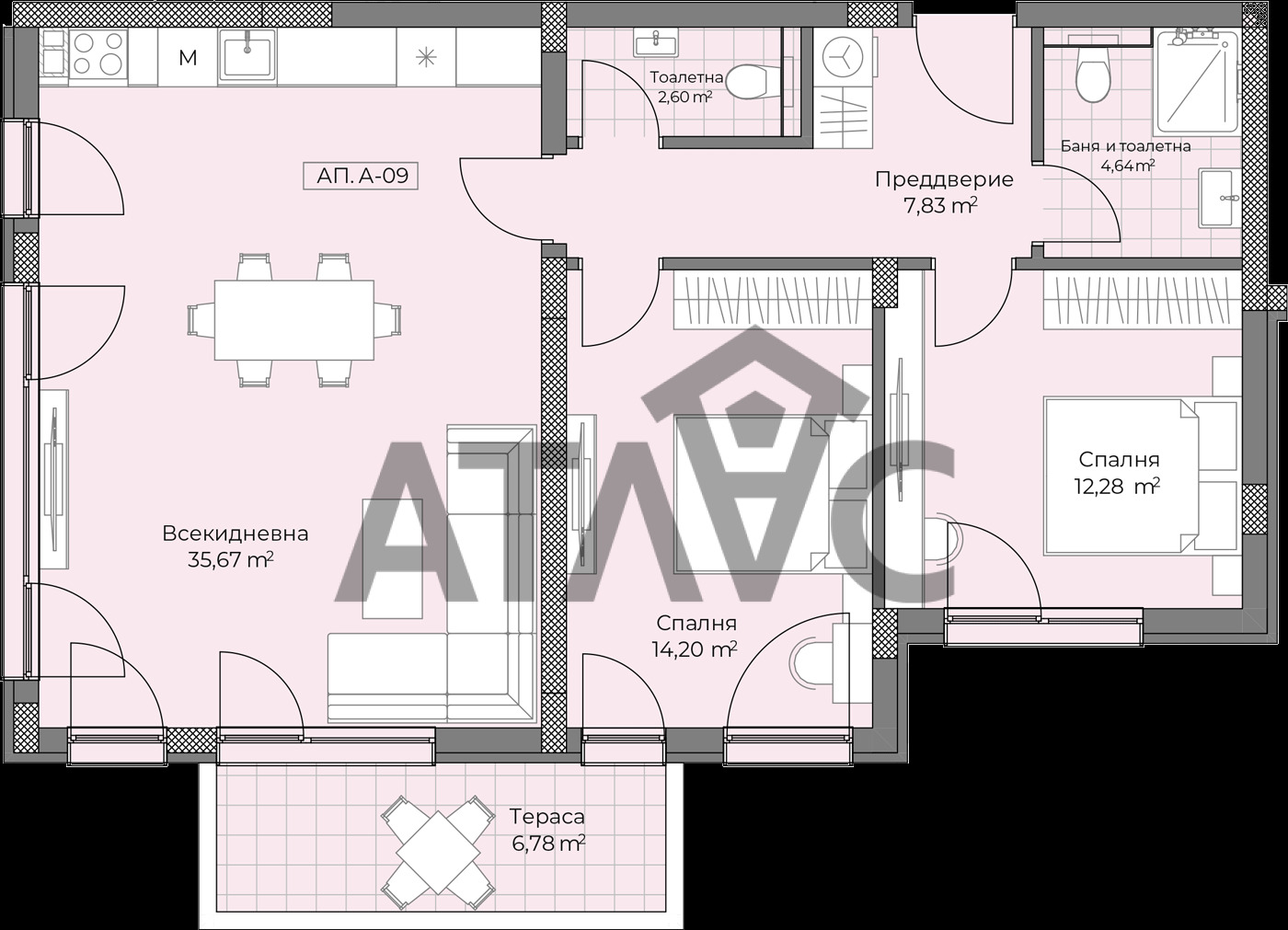 Продава 3-СТАЕН, гр. Пловдив, Остромила, снимка 2 - Апартаменти - 54903188
