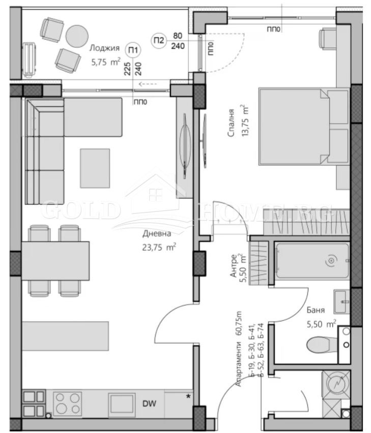 Продава 2-СТАЕН, гр. Пловдив, Христо Смирненски, снимка 10 - Апартаменти - 56219540