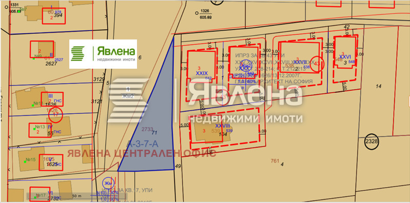 Продава ПАРЦЕЛ, гр. София, гр. Банкя, снимка 2 - Парцели - 54598172