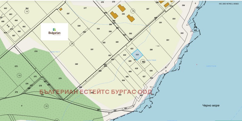 Til salg  Grund region Burgas , Tsarevo , 500 kvm | 12187081 - billede [9]