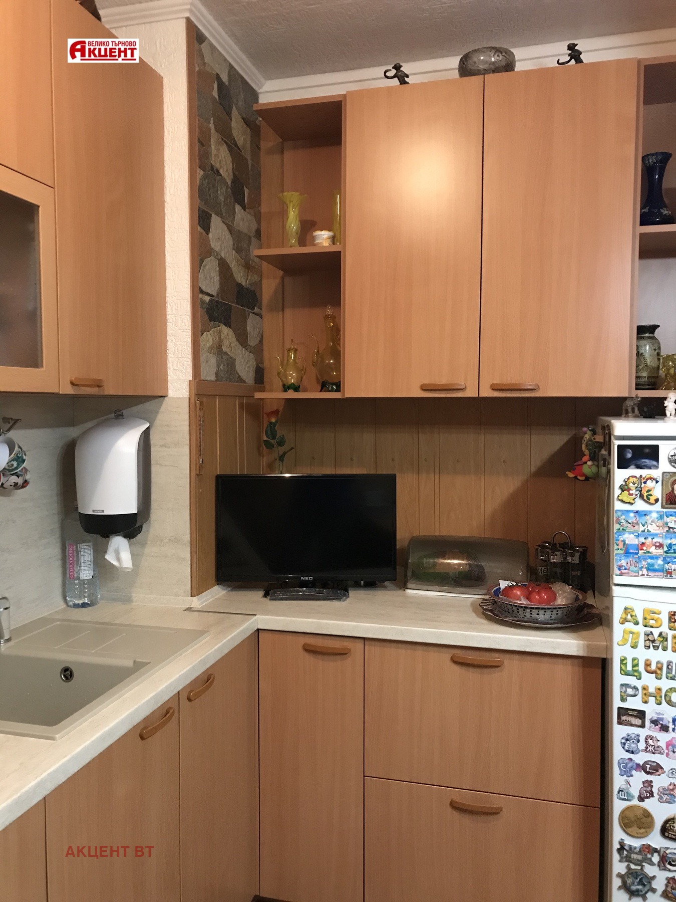 Продава 2-СТАЕН, гр. Велико Търново, Бузлуджа, снимка 2 - Апартаменти - 54027037