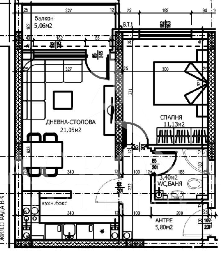 De vânzare  1 dormitor Plovdiv , Traciia , 65 mp | 89312343 - imagine [2]
