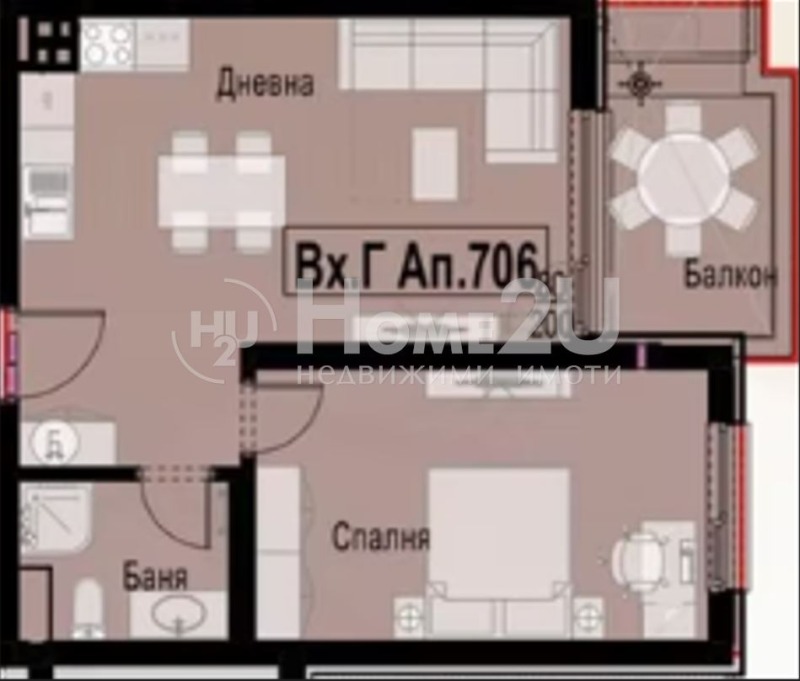 Продава 2-СТАЕН, гр. София, Овча купел, снимка 5 - Апартаменти - 53243370