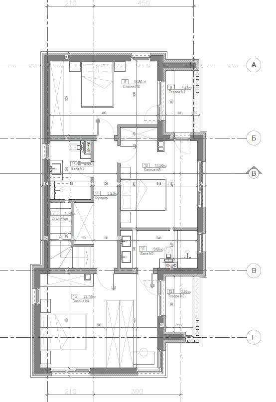 Продава КЪЩА, гр. Бургас, Ветрен, снимка 8 - Къщи - 49112392