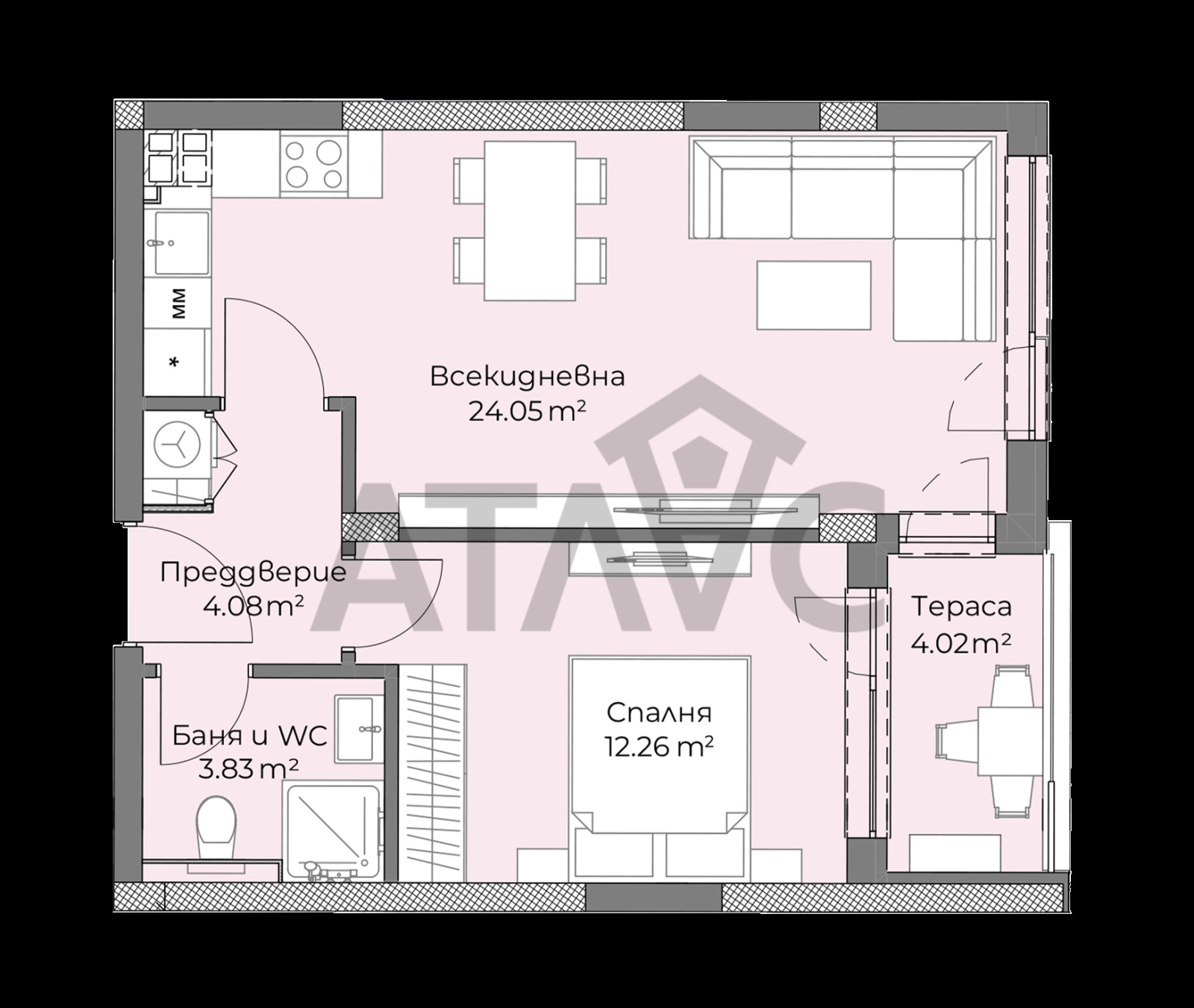 Продава 2-СТАЕН, гр. Пловдив, Христо Смирненски, снимка 2 - Апартаменти - 54907828
