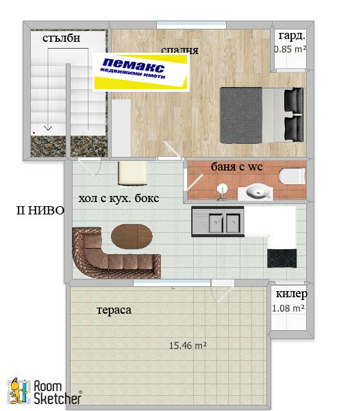 In vendita  1 camera da letto Sofia , Tsentar , 69 mq | 54142097 - Immagine [16]