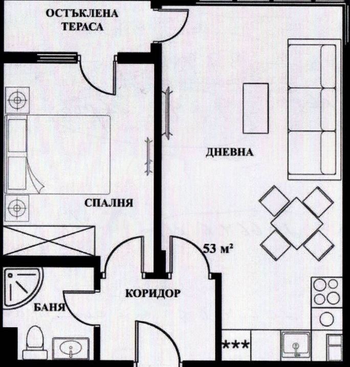 Продава 2-СТАЕН, гр. София, Малинова долина