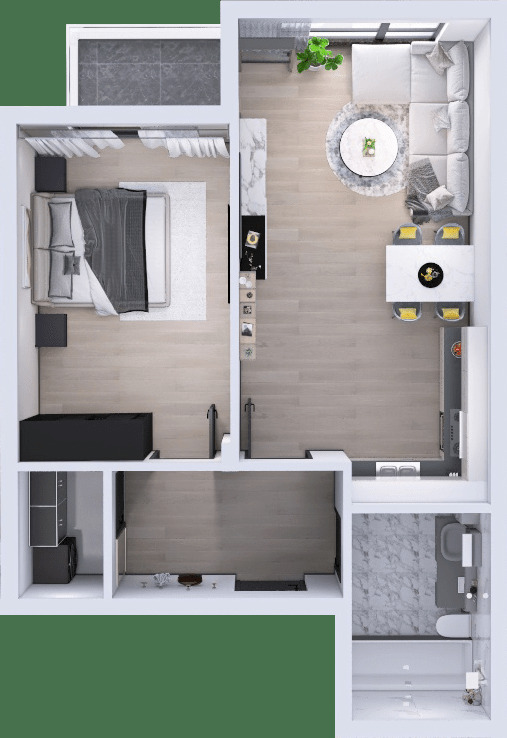 Na prodej  1 ložnice Plovdiv , Ostromila , 74 m2 | 30739718 - obraz [2]