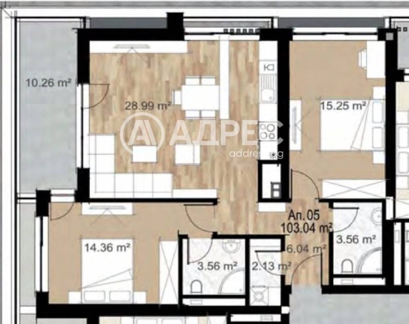 Продава  3-стаен град София , Сердика , 125 кв.м | 40896222 - изображение [2]