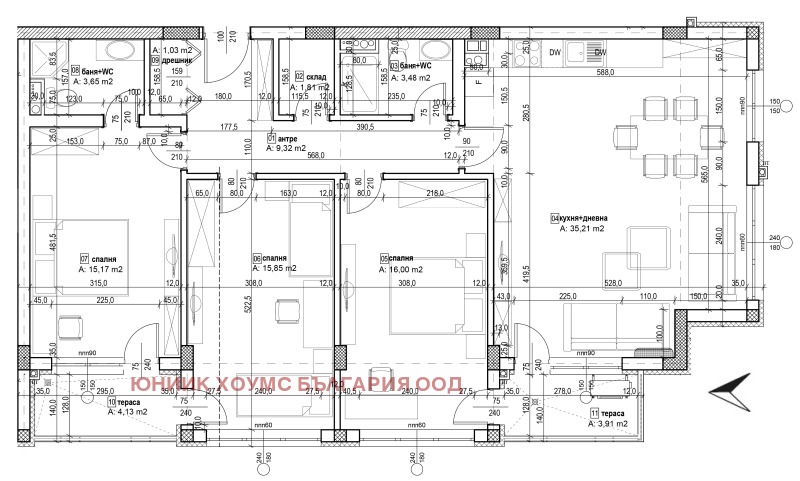 Продава 4-СТАЕН, гр. София, Дървеница, снимка 16 - Aпартаменти - 48375509