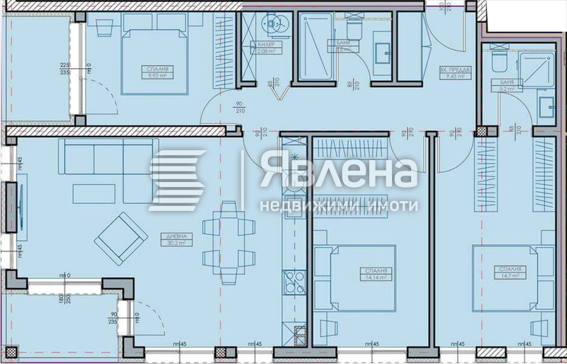 Продава 4-СТАЕН, гр. Варна, Възраждане 1, снимка 2 - Апартаменти - 53126760