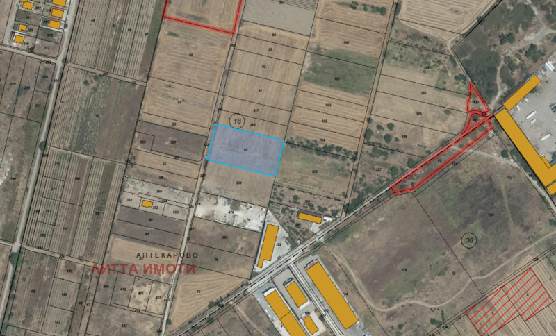 Продава  Парцел област Пловдив , с. Първенец , 4898 кв.м | 28685874 - изображение [3]