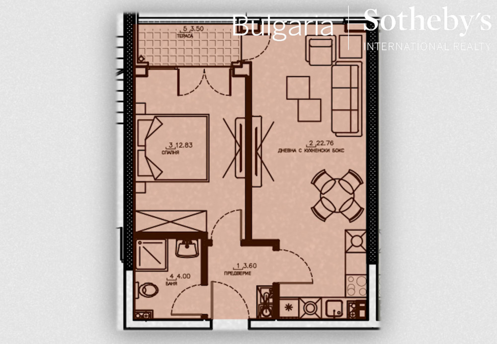 Продава 2-СТАЕН, гр. София, Малинова долина, снимка 6 - Апартаменти - 54074276