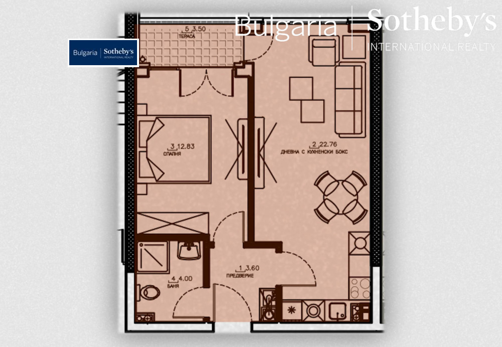 Продава 2-СТАЕН, гр. София, Малинова долина, снимка 5 - Апартаменти - 54074276